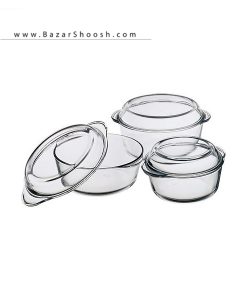 Pasabahce 3 Pieces Round Food Cooking 159021