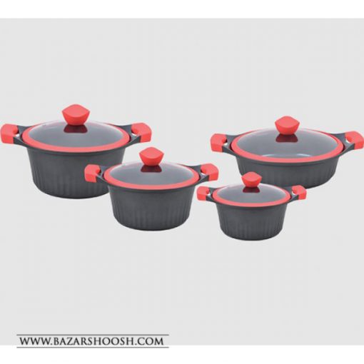 8776--Unique-8PCS-Ceramic-Pot-And-Pan-Cookware-Set