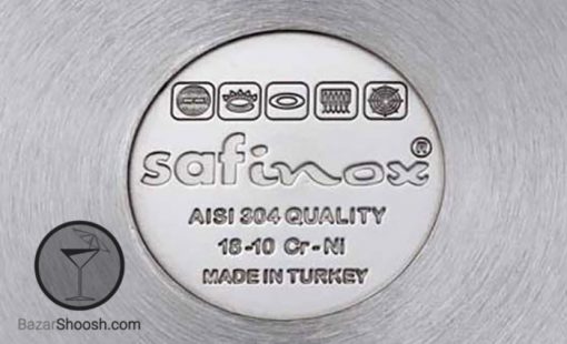 سرویس قابلمه استیل ترکیه ای با برند سافینوکس مدل کاریزما