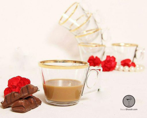 فنجان ویلا لب طلایی