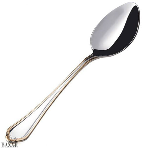 سرویس قاشق و چنگال 57 پارچه ناب استیل مدل ونیز - Image 5