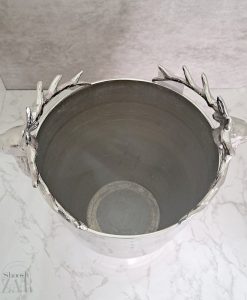سطل زباله آلومینیوم دکوری مدل گوزن مارال از بازار شوش تهران