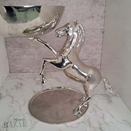 میوه خوری آلومینیوم دکوری مدل اسب پرش از بازار شوش تهران