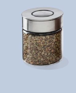 بانکه شیشه ای در استیل یونیک کد 1706 از بازار شوش تهران
