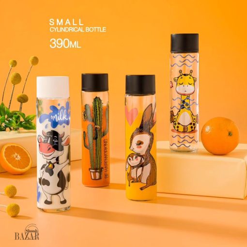 بطری شیشه ای چاپدار لیمون بازار شوش تهران