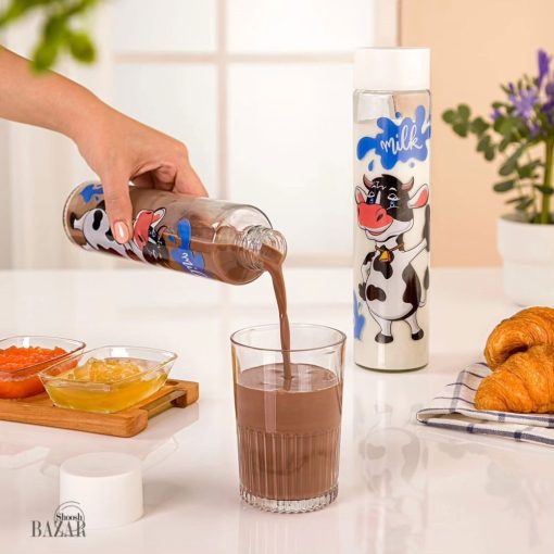 بطری شیشه ای چاپدار لیمون بازار شوش تهران