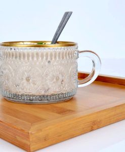فنجان لته خوری نیکلا لب طلایی دنیز بازار شوش تهران