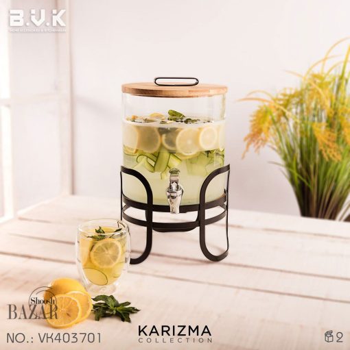 کلمن شیشه ای طرح کاریزما بی وی کی کد 403701 از فروشگاه اینترنتی بازار شوش تهران