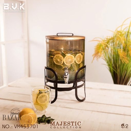 کلمن شیشه ای شامپاینی طرح مجستیک بی وی کی کد 453701 از فروشگاه اینترنتی بازار شوش تهران