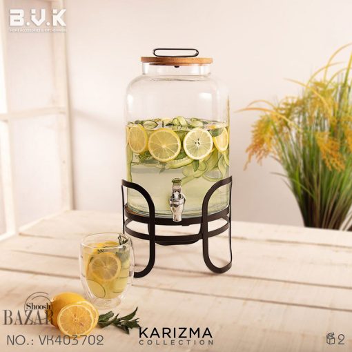 کلمن شیشه ای طرح کاریزما بی وی کی کد 403702 از فروشگاه اینترنتی بازار شوش تهران