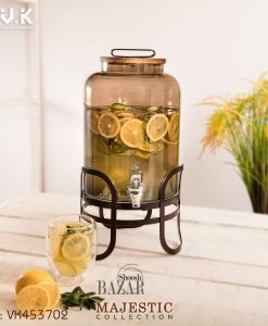 کلمن شیشه ای شامپاینی طرح مجستیک بی وی کی کد 453702 از فروشگاه اینترنتی بازار شوش تهران