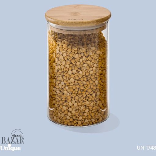 جا حبوبات در چوبی گرد 17 سانت کد 1748 از فروشگاه اینترنتی بازار شوش تهران