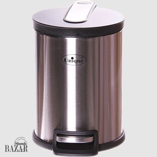 سطل زباله 5 لیتر استیل یونیک کد 4310 از فروشگاه اینترنتی بازار شوش تهران