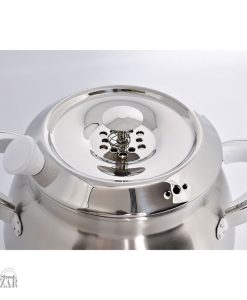 کتری و قوری 5 لیتر کف چدن مات ام جی اس کد 81013 بازار شوش تهران