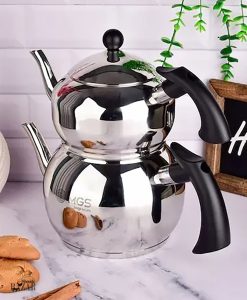 کتری و قوری با دسته باکالیت 41023 بازار شوش تهران