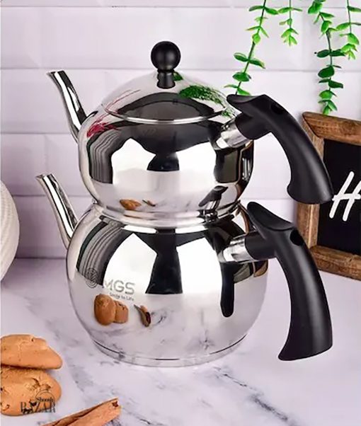 کتری و قوری با دسته باکالیت 41023 بازار شوش تهران