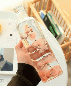 بطری آب پیرکس و شیشه ای درجه دار نوشیدنی طرح ایکیا بازار شوش تهران