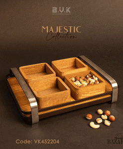 اردو خوری چهار خانه چوبی بی وی کی کد 452204 مدل مجستیک