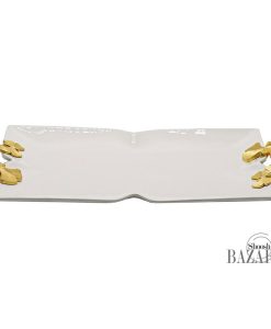 شیرینی خوری مستطیل متوسط بی وی کی کد 677034 مدل مجستیک