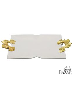 شیرینی خوری مربع کوچک بی وی کی کد 671925 مدل مجستیک
