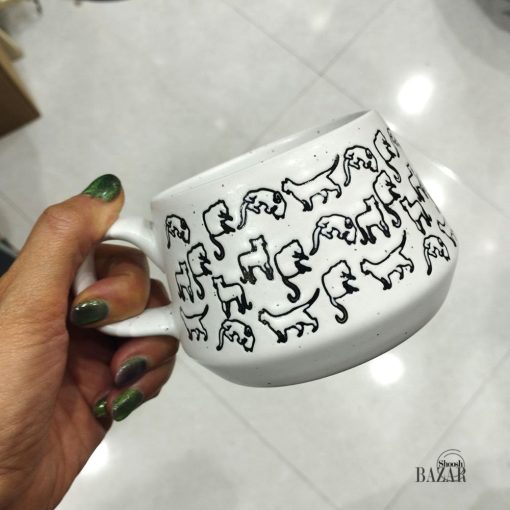 ماگ سرامیکی گربه وارداتی مخصوص هدیه بازار شوش تهران