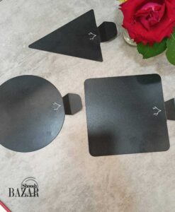سینی سرو فلزی سه طرح کافه ای از فروشگاه اینترنتی بازار شوش