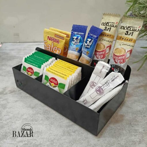 انظم دهنده مستطیل 5 خانه فلزی کافه ای ازفروشگاه اینترنتی بازار شوشو