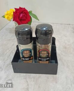 استند جا ادویه و دستمال مربع فلزی کافه ای از فروشگاه اینترنتی بازار شوش