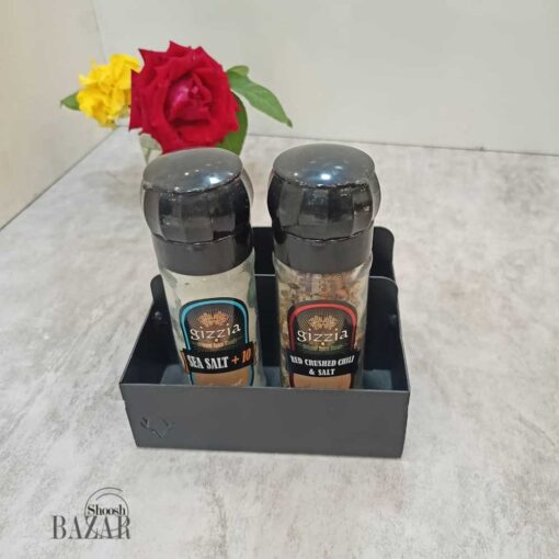 استند جا ادویه و دستمال مربع فلزی کافه ای از فروشگاه اینترنتی بازار شوش