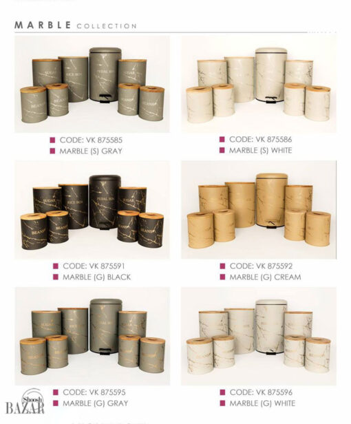 سرویس 8 پارچه بی وی کی مدل ماربل(MARBLE) از فروشگاه اینترنتی بازار شوش تهران