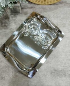 سینی بدون پایه استیل