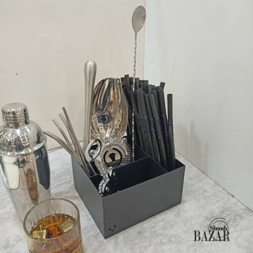 استند (کدی بار) 5 خانه مربع فلزی کافه ای از فروشگاه اینترنتی بازار شوش