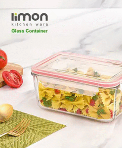ظرف شیشه ای مستطیل 1.7 لیتر لیمون کد 1800 بازار شوش تهران