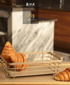 سبد فلزی مستطیل بزرگ بی وی کی کد 465330 کالکشن آیریس در فروشگاه اینترنتی بازار شوش