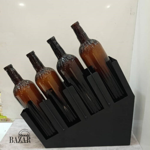 استند بطری و لیوان 4 خانه فلزی کافه ای از فروشگاه اینترنتی بازار شوش