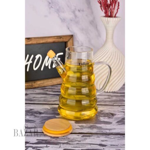روغن ریز پیرکس مخروطی حلقه ای درب چوبی 600 سی سی یونیک 2011