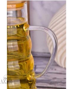 روغن ریز پیرکس مخروطی حلقه ای درب چوبی 800 سی سی یونیک 2013