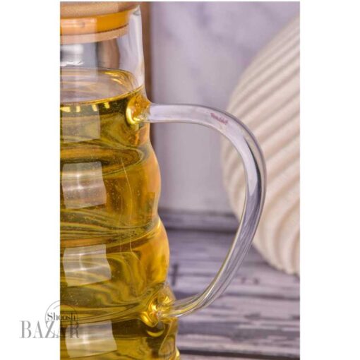 روغن ریز پیرکس مخروطی حلقه ای درب چوبی 800 سی سی یونیک 2013