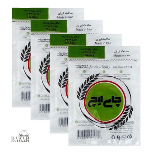 صافی یکبار مصرف چای و دمنوش برند چای ایچ در فروشگاه اینترنتی بازار شوش